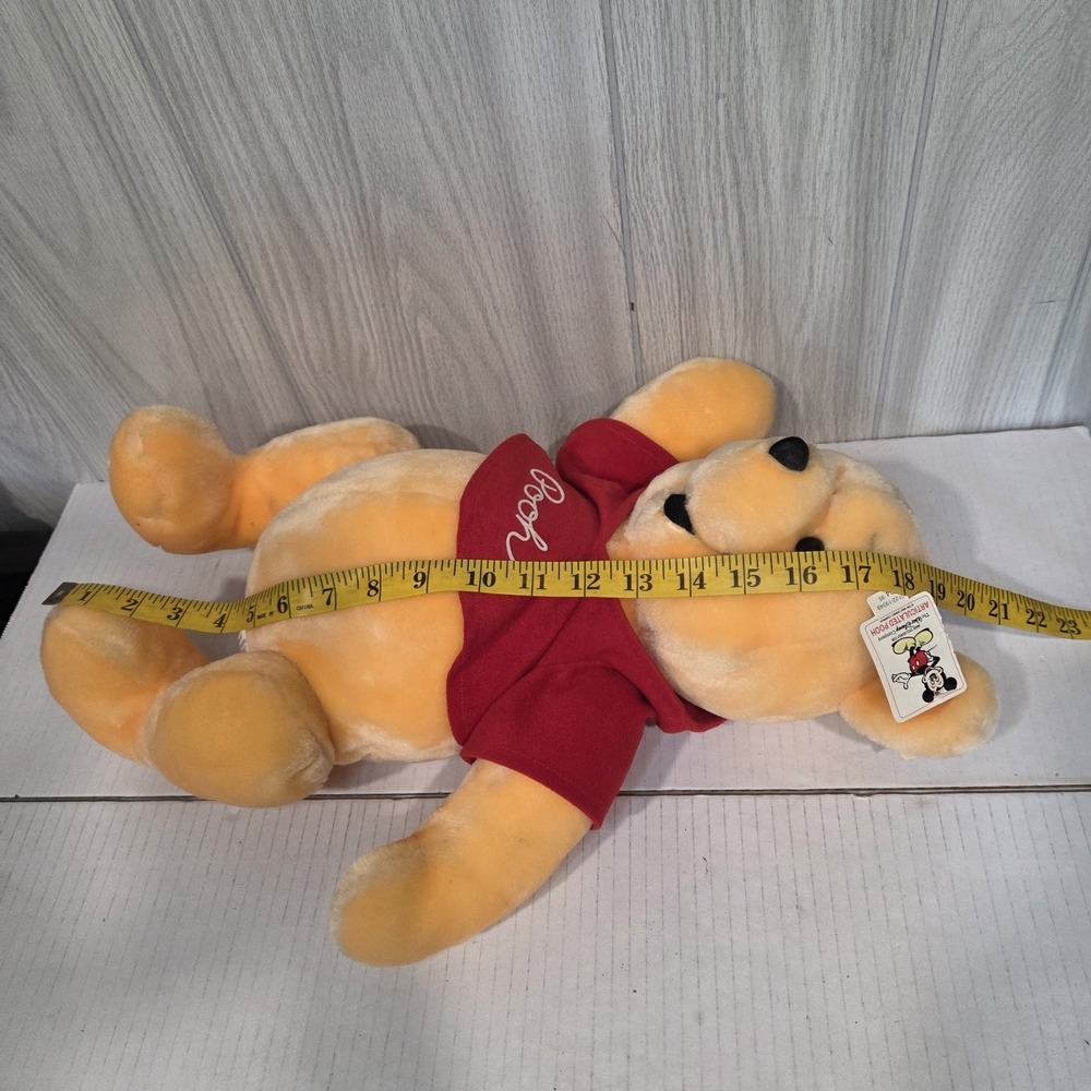 VTG Disney Parks Winnie the Pooh Plush Stuffed Animal Bear 18" Large NWT - Picture 5 of 5